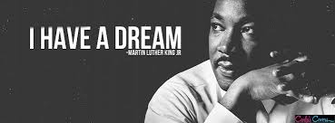 The anthem lyrics are from the 'I Have A Dream' speach.